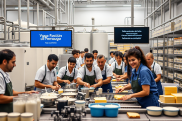 Immagine di prodotti lattiero-caseari Parmalat con opportunità di lavoro.