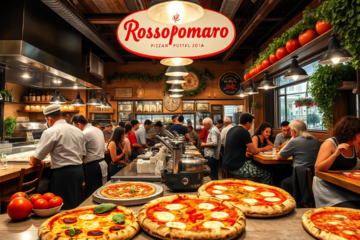 Lavorare in Rossopomodoro offre un'esperienza unica nella preparazione della pizza napoletana.